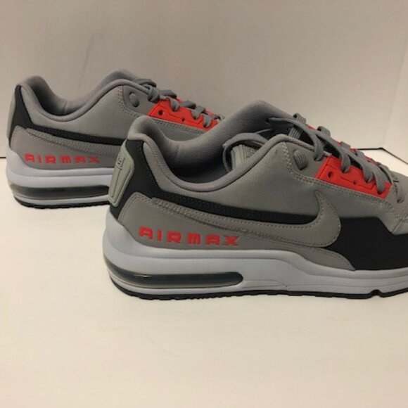 Mens NIKE AIR MAX LTD 3 Prm 695484 003 Wolf Grey/Wolf Grey/Bright Crimson - Picture 6 of 12